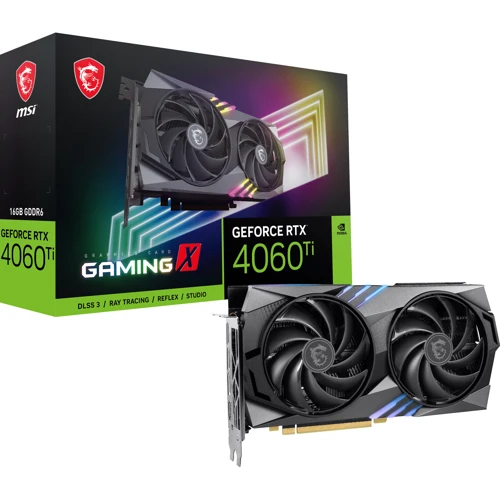 Видеокарта MSI GeForce RTX 4060 Ti 16GB GDDR6 GAMING X: Форм-фактор Стандартная