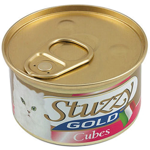 Консерви для кішок Stuzzy Gold Cat Сhicken Сube курка в соусі, 85г