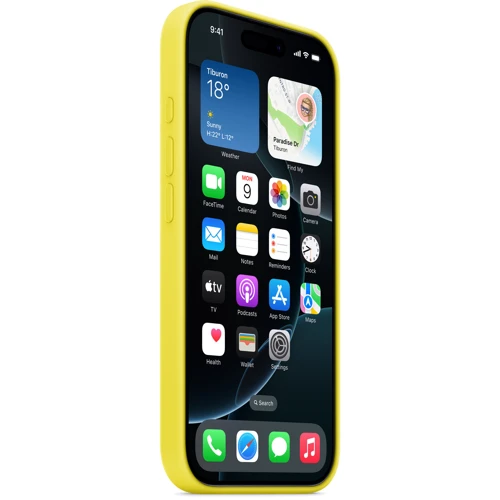 Чехол для iPhone Apple iPhone 16 Pro Silicone Case with MagSafe - Star Fruit (MYYQ3ZM/A): Тип аксессуара чехол