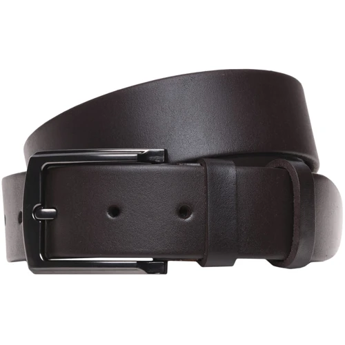 Мужской ремень Borsa Leather коричневый (br-vchn-gen125R-BR1)