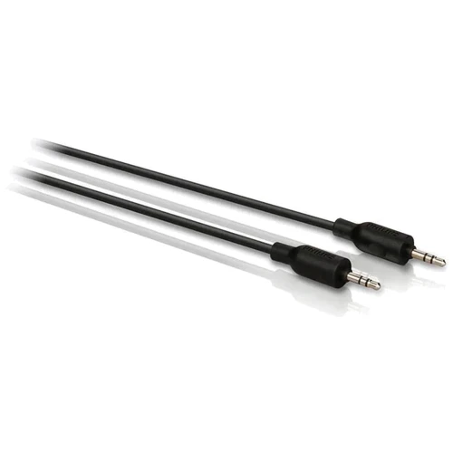 Кабель Philips Audio Cable AUX 3.5mm Jack 1.5m Black (SWA2529W/10)