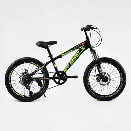 Велосипед спортивний Corso Spirit 20" зелений (TK - 20306)