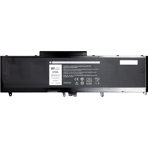 Батарея для ноутбука PowerPlant DELL Precision 3510 (WJ5R2) 11.4V 5840mAh