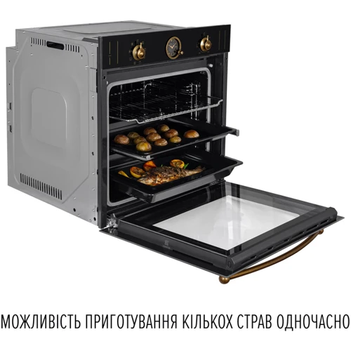 Духовой шкаф электрический Perfelli VINTAGE 6A8N NERO