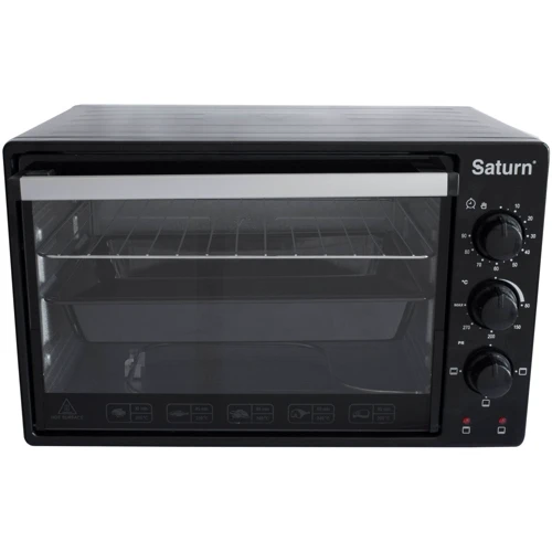 Электродуховка настольная Saturn ST-EC3401 Black