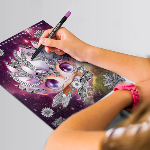 Набір для творчості Nebulous Stars Скетчбук: Петулія, мотиви лісу (11103)