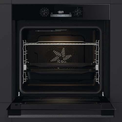 Духова шафа електрична Hisense BSA 65226 AB: Об'єм, л 77