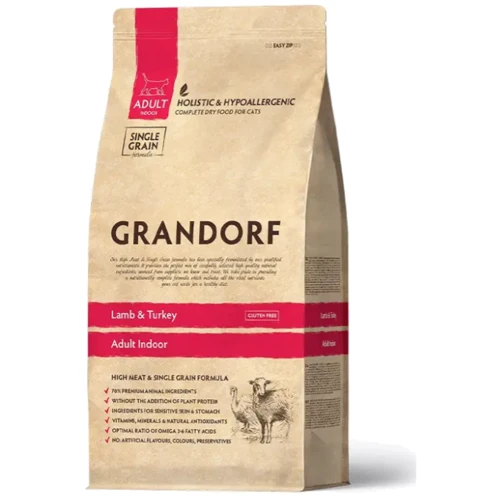 Сухой корм GD Cat Indoor Lamb & Turkey для котов 8 кг (5407007852406)