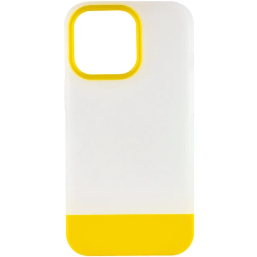 Чехол для iPhone Mobile Case TPU+PC Bichromatic Matte / Yellow for iPhone 13 Pro