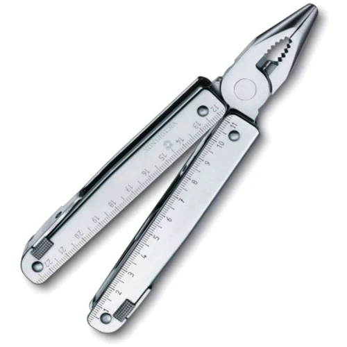 Мультитул Victorinox Swisstool X 115мм/28 предметов/черный кожаный чехол (3.0327.L) фото 5