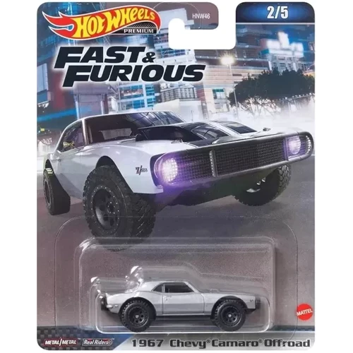 Модель машинки Hot Wheels Fast and Furious 1967 Chevy Camaro Offroad (HNW46/HNW47): Тип Готовая модель