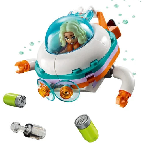 Конструктор LEGO Friends Лодка морской спасательной бригады (41734): Количество деталей, шт. 717