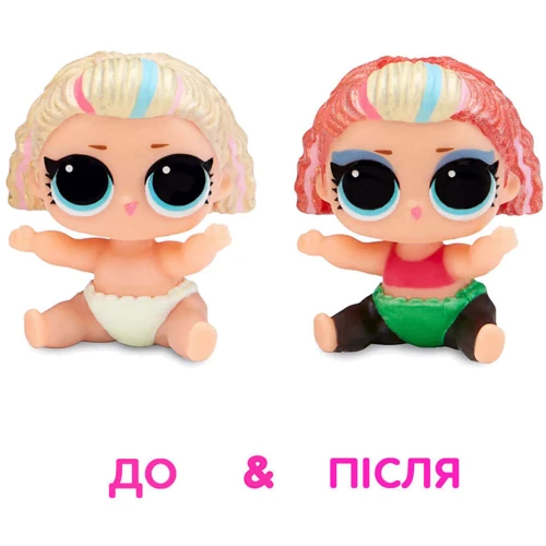 Игровой набор с куклой L.O.L. Surprise! серии Glitter Color Change – Cестрички (в ассортименте) (585305) фото 4