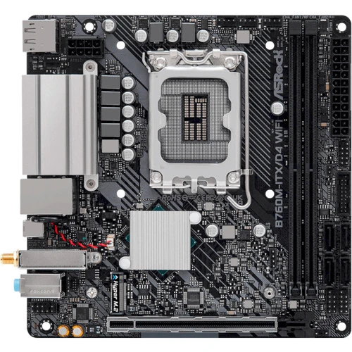 ASRock B760M-ITX/D4 WIFI: Разъемы на плате USB 3.2 Gen 1, USB 2.0