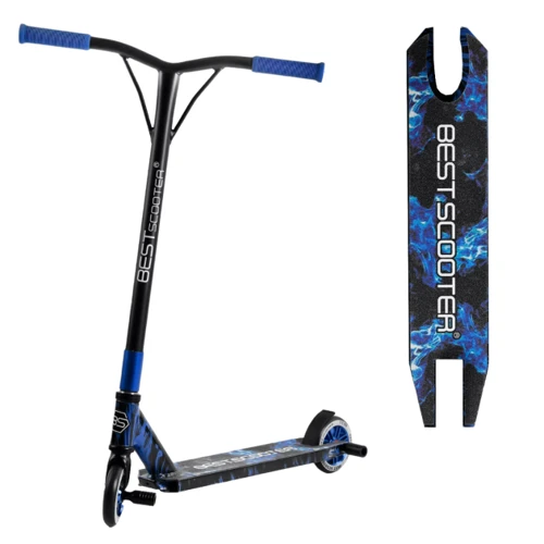 Самокат трюковый Best Scooter синий (74609)