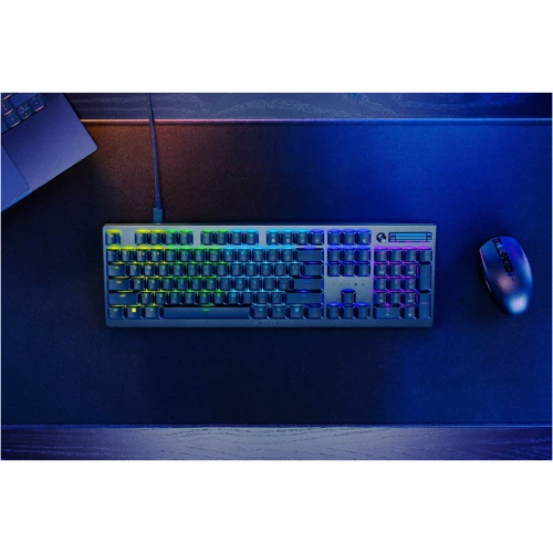 Клавиатура Razer DeathStalker V2 Red Switch (RZ03-04500100-R3M1): Дополнительно встроенный USB-хаб, подсветка клавиш