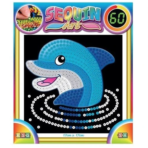 

Набор для творчества Sequin Art 60 Дельфин