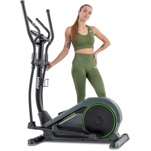 Орбитрек Hop-Sport HS-120C Prim Чёрный/Зеленый + мат