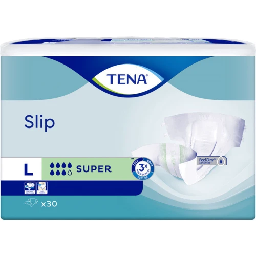 Tena Slip Super Large Підгузки для дорослих 30 шт.: Кількість в упаковці, шт 30