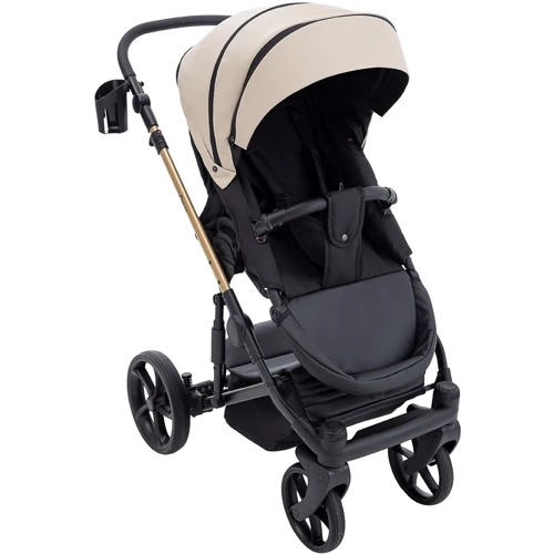 Універсальна коляска 2 в 1 Bair Onyx ECO OE-41 бежевий (680793): Матеріал коліс полиуретан