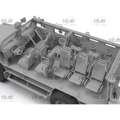 Украинский ICM бронеавтомобиль класса MRAP "Казак-2" (ICM35014): Масштаб 1:35