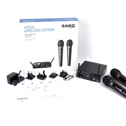 Мікрофонна радіосистема AKG WMS40 Mini2 Vocal Set BD ISM2/3 EU/US/UK: Тип перетворювача Динамический