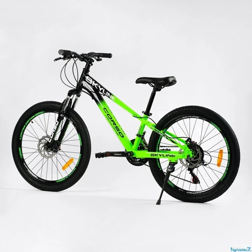 Спортивний велосипед Corso Skyline салатовый (SL- 24125)