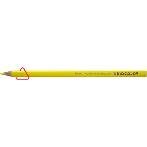 Карандаши цветные KOH-I-NOOR Triocolor, 6цветные (3131): Тип Цветные