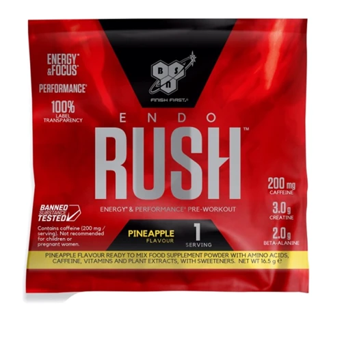 Передтренувальний комплекс BSN EndoRush 16.5 g/sample/Pineapple