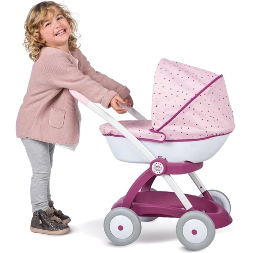 Коляска для ляльок Smoby Baby Nurse Прованс Модерн люлька з кошиком (254103): Виробник Smoby