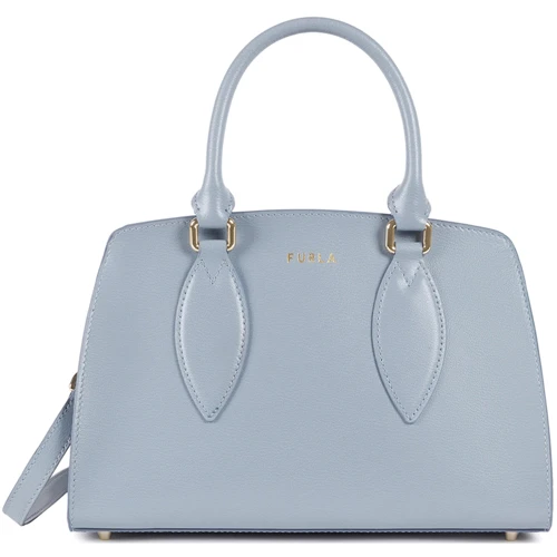 Женская сумка тоут Furla Doris S Tote голубая (BAXUFDRAAD000K3500)