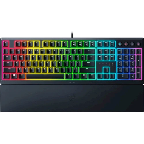 Клавиатура Razer Ornata V3 RGB Mecha-Membrane Switch USB RU Black (RZ03-04460800-R3R1)