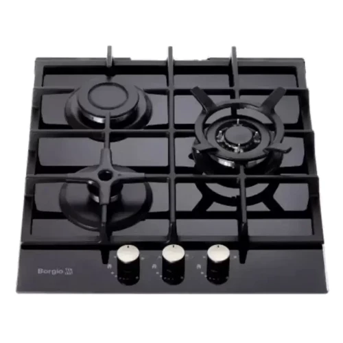 Варочная поверхность Borgio 4111-15 FFD Black Glass: Расположение панели спереди