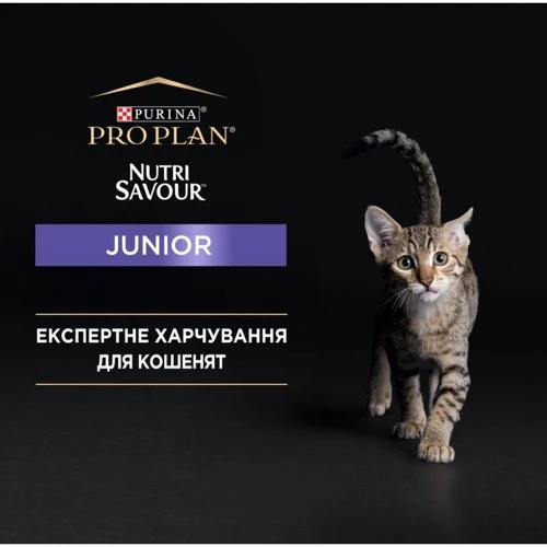 Влажный корм Pro Plan Cat Nutrisavour Junior для котят мусс с индейкой 85 г (7613038508641): Вес упаковки 85 г