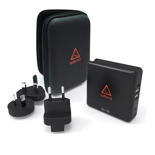 Зарядное устройство Adonit Wireless Charging with Power Bank 6700mAh Travel Cube Black (3124-17-07-A): Тип беспроводное