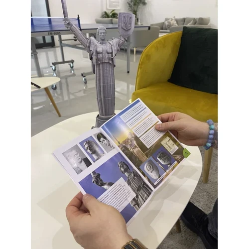 3D пазл UFT монумент Батьківщина-Мати Motherland Ukraine з AR технологією доповненої реальності 52х21.5 см (Motherland)