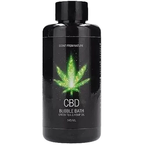 Набір для ванни та душу CBD Luxe Gift set - GREEN TEA & HEMP OIL (4 предмети)