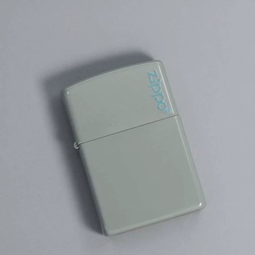 Запальничка Zippo 49452 Flat Grey Zippo Logo (49452 ZL) фото 5