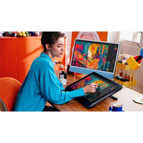 Графічний планшет XP-Pen Artist 22 Plus black, 22", 5080 LPI, 16384 рівнів, 1920x1080: Дозвіл 5080 lpi