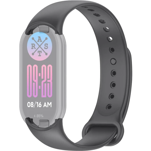Ремінець ArmorStandart Silicon Platinum Grey для Xiaomi Smart Band 8/9/10 (ARM86912): Тип ремінець