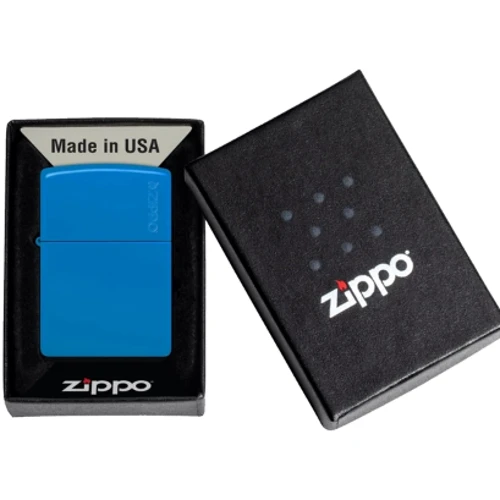 Запальничка Zippo Sky Blue Logo 48628 ZL: Виробник Zippo
