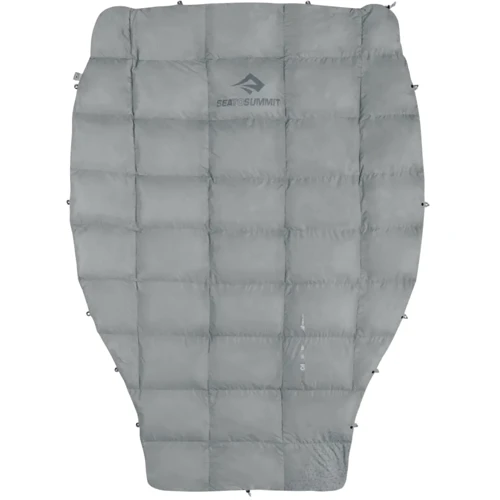 Спальный мешок Cinder CdII Quilt от Sea To Summit ( 2/-4°C) 183 см Pale Grey Regular (STS ACD2-R) фото 9