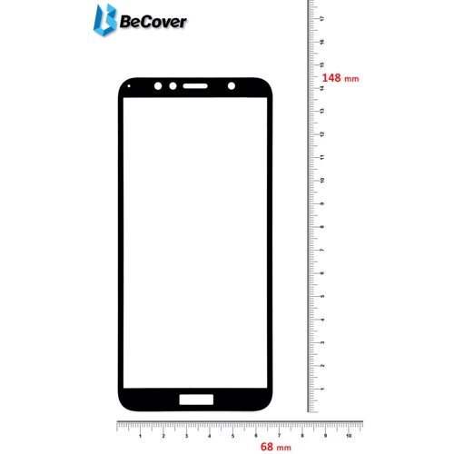 Аксесуар для смартфона BeCover Tempered Glass Black for Honor 7A Pro (702450)