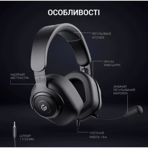 Наушники GamePro HS590B Black фото 3