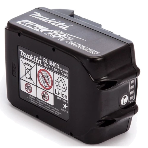 Акумулятор для електроінструменту Makita BL1840B (632F07-0): Вид Для инструмента