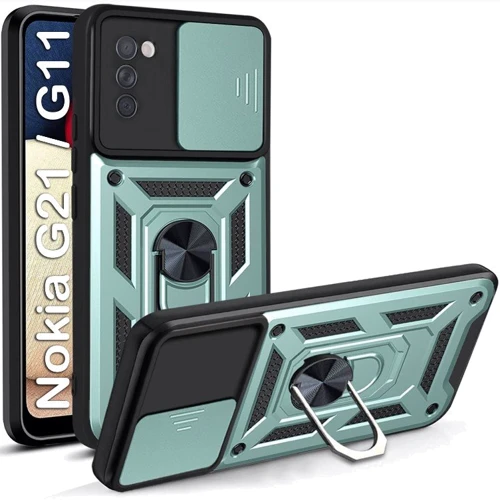 Чохол для телефона BeCover Military Dark Green для Nokia G21/G11 (709107)