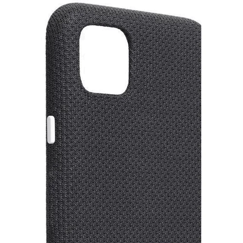 Чохол для телефона Google Official Fabric Black для Google Pixel 4 (GA01280): Матеріал поликарбонат