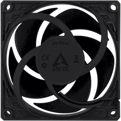 Кулер Arctic P8 Silent Black (ACFAN00152): Роз'єм 4pin
