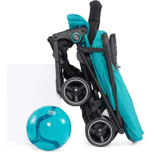 Прогулочная коляска Kinderkraft Mini Dot Turquoise (KKWMINITRQ0000) фото 8