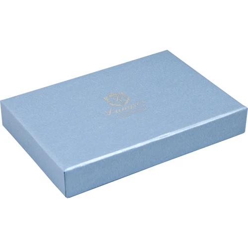 Ручка кулькова Langres Secret, з кристалами, синій, в подарунковому футлярі (LS.401021-02) фото 3